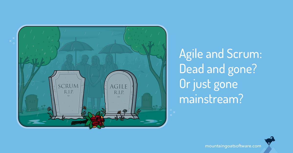 Quote card for Are Agile and Scrum Dead?