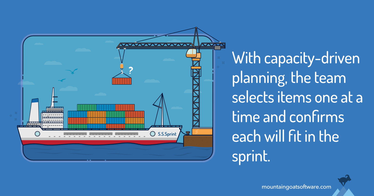 Quote card for Capacity-Driven Sprint Planning.