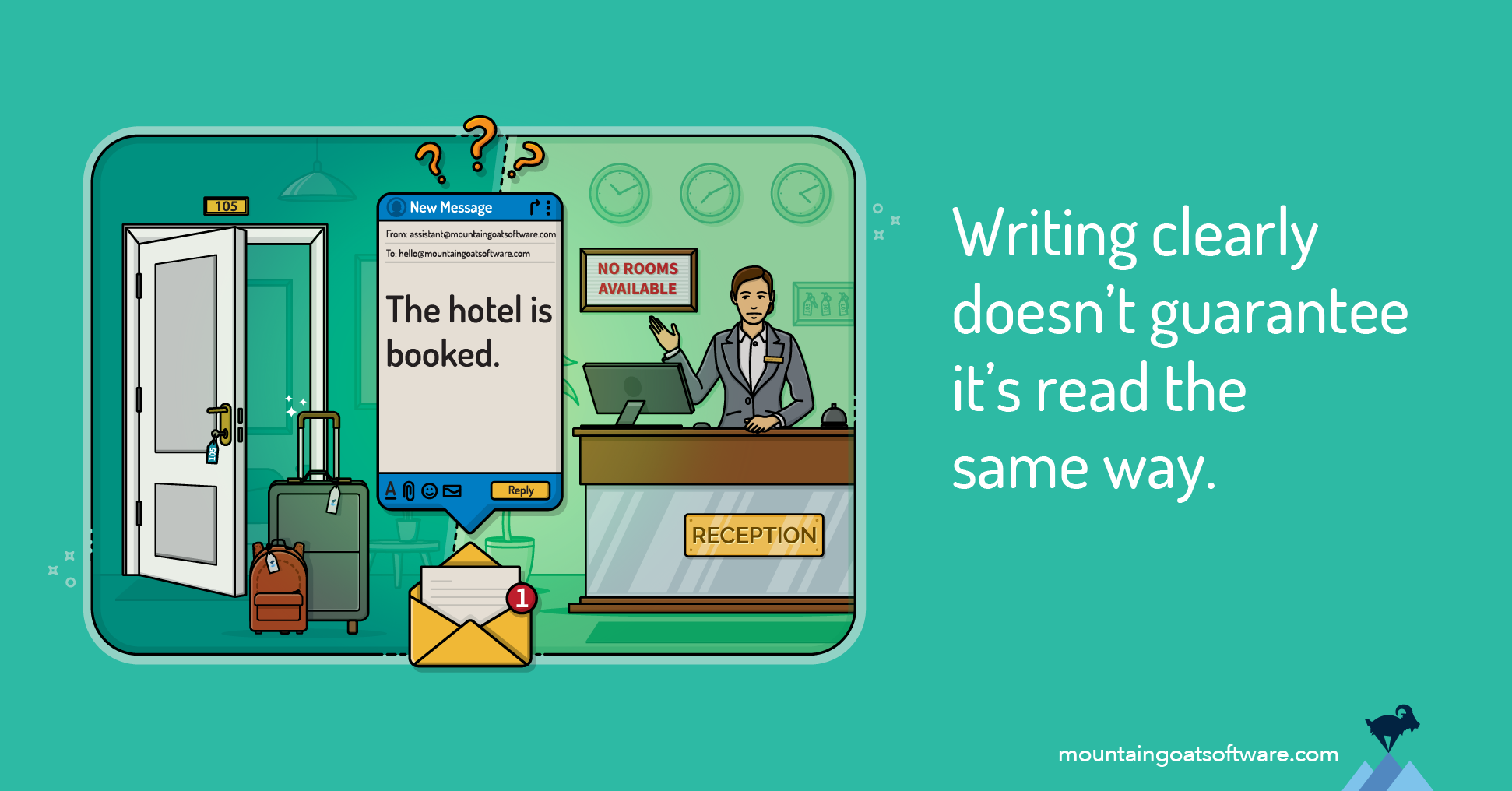 Quote card for Lost in Translation: When Clear Writing Isn't Clearly Understood.