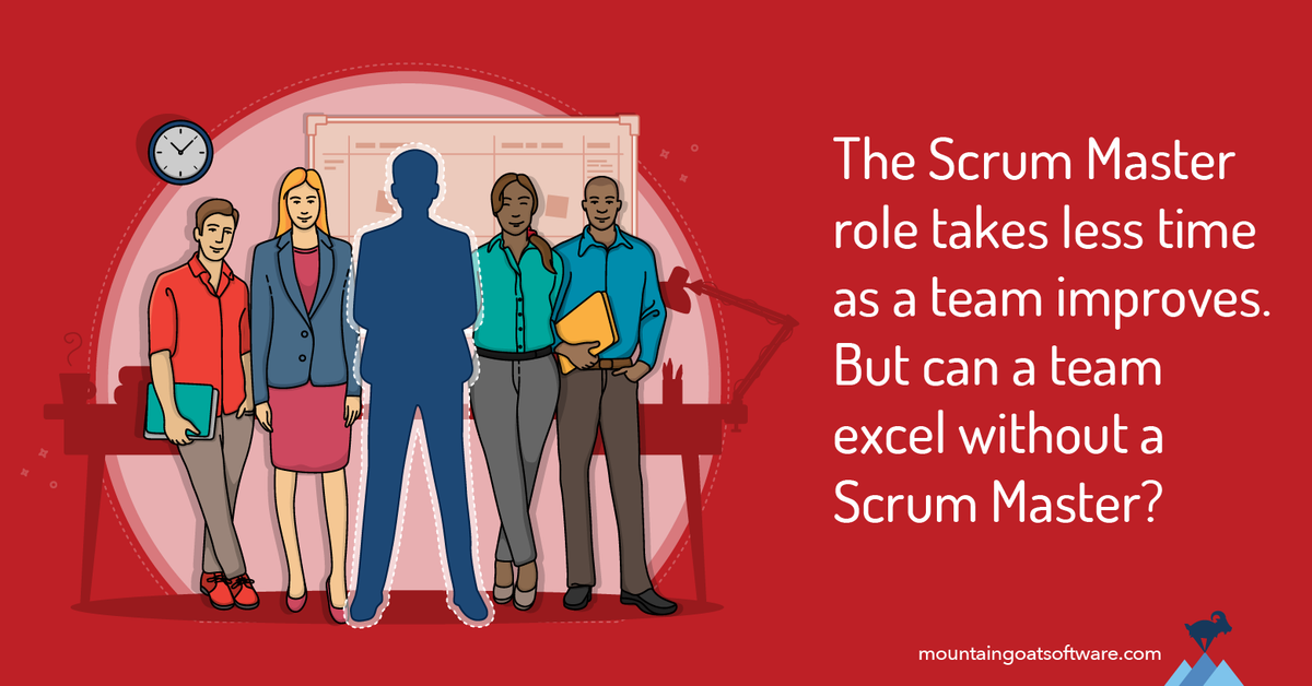 Quote card for Does the Scrum Master Role Ever Go Away?
