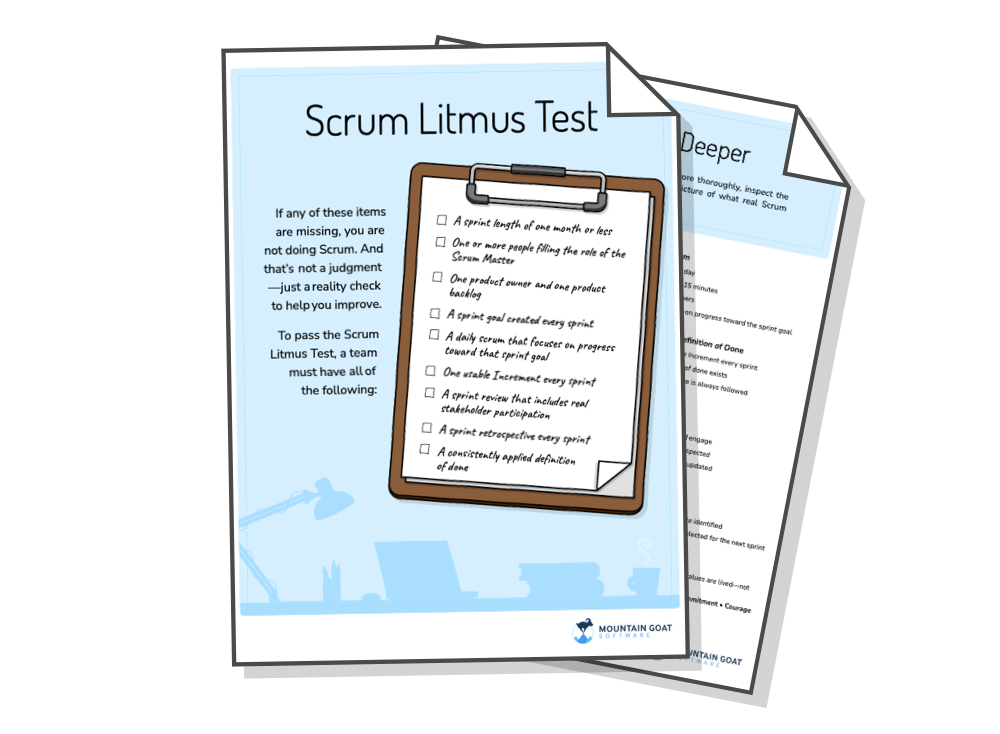 Scrum Litmus Test