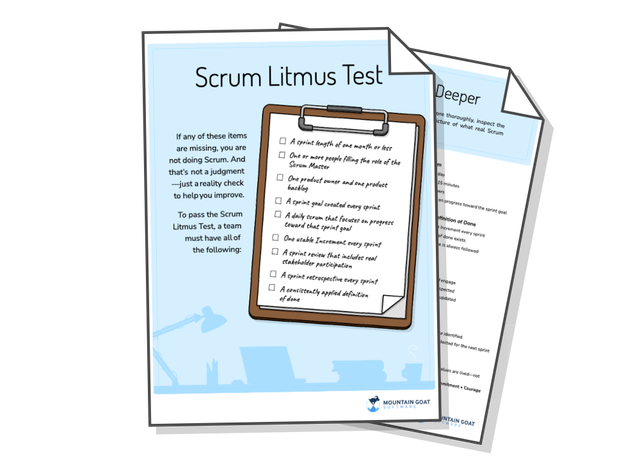 Scrum Litmus Test