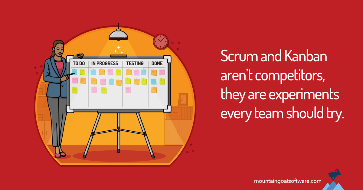 Quote card for When Kanban is the Better Choice.