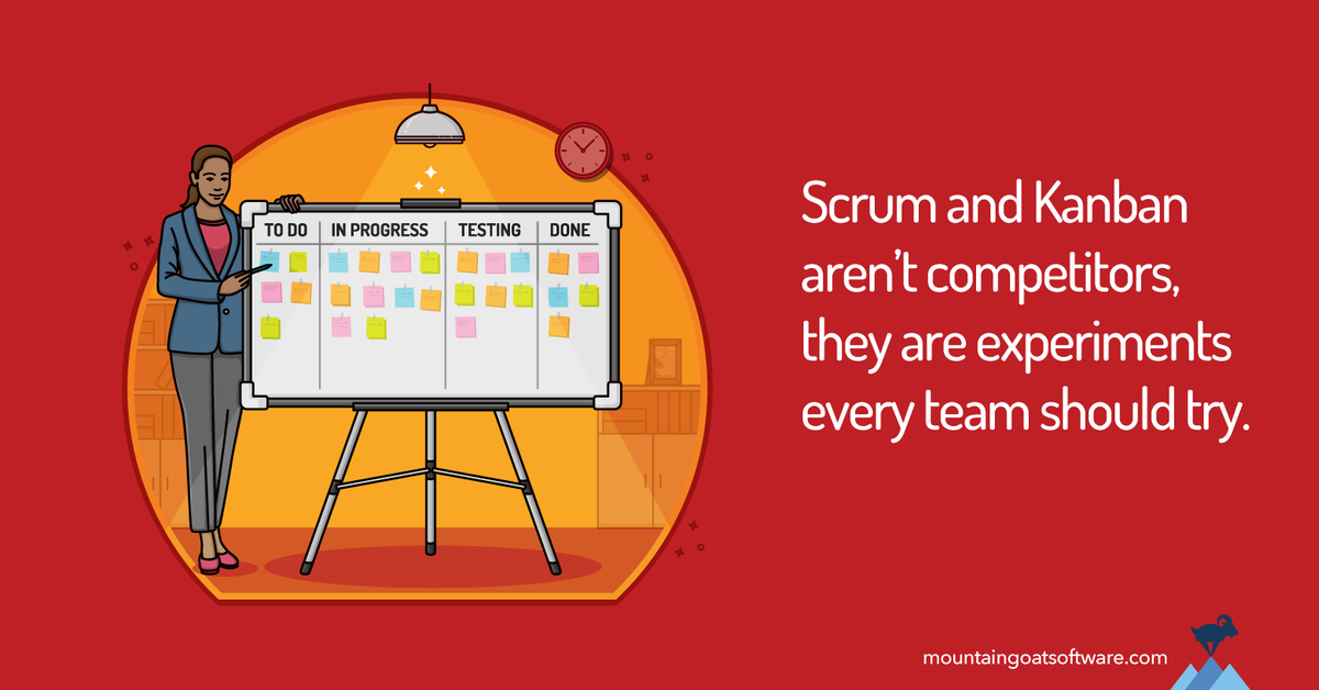 Quote card for When Kanban is the Better Choice.