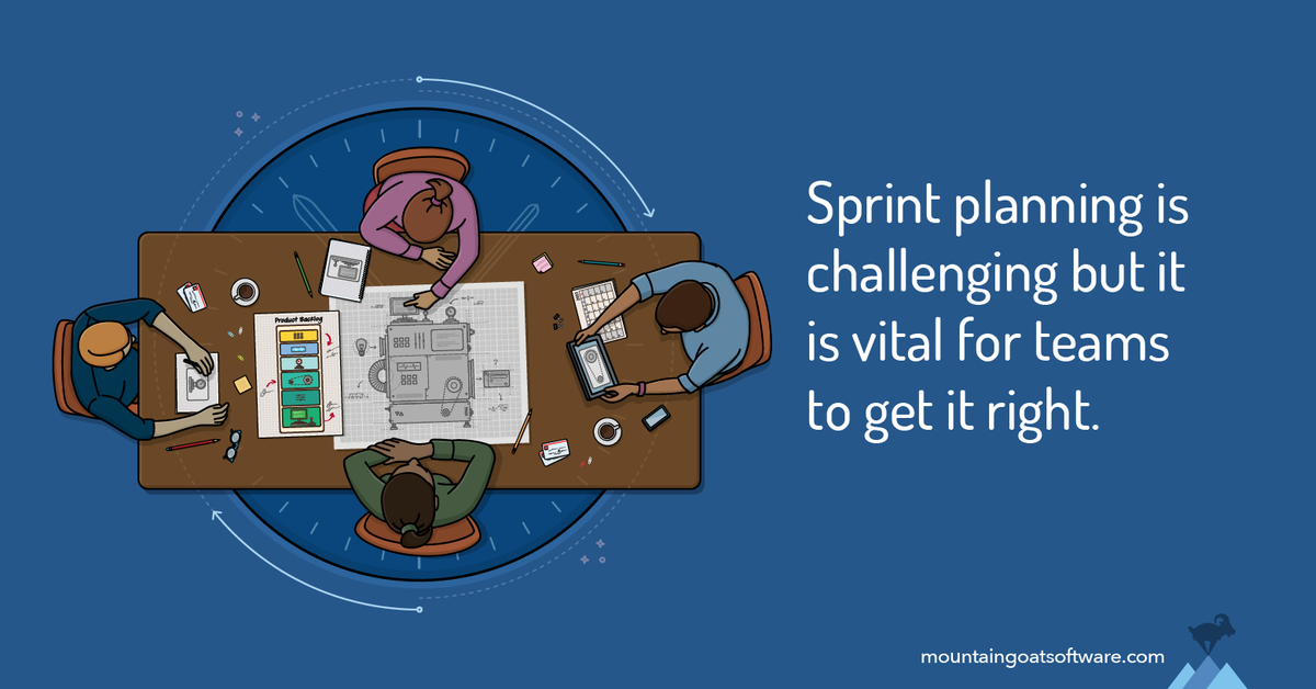 Quote card for How to Stop Struggling with Sprint Planning.
