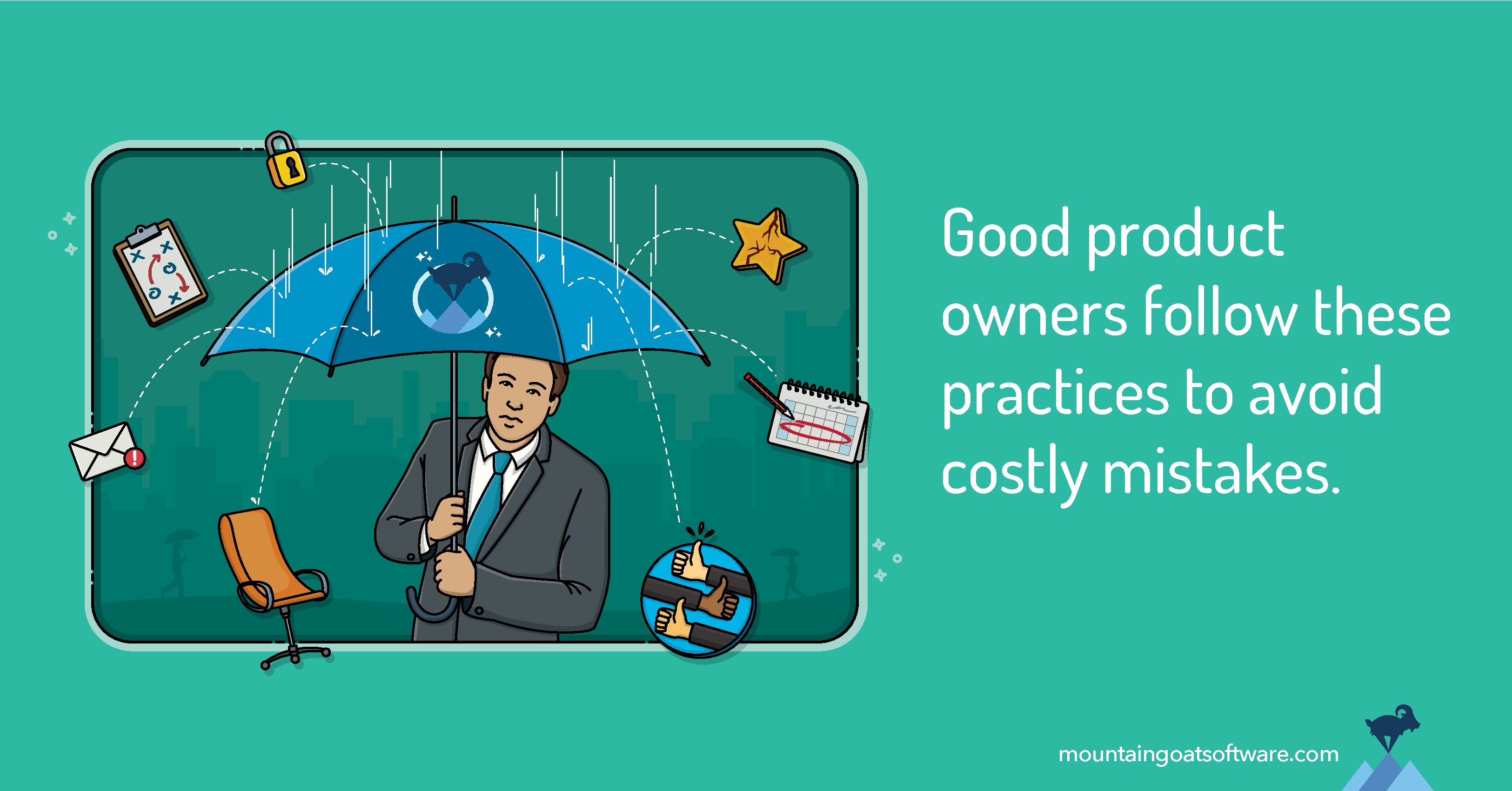 Quote card for What Product Owners Do & 7 Mistakes to Avoid.