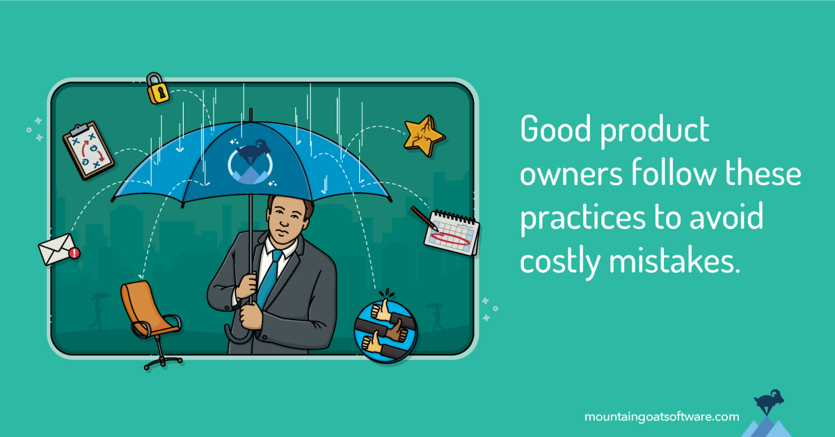 Quote card for What Product Owners Do & 7 Mistakes to Avoid.