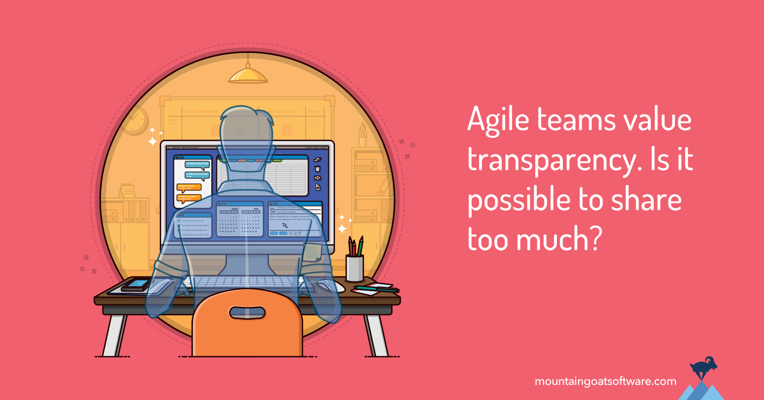 Quote card for Can There Be Too Much Transparency?