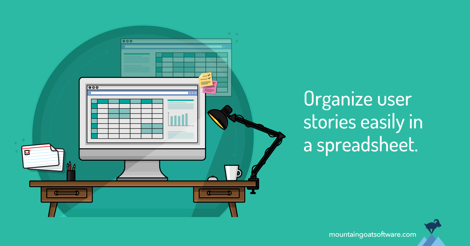 Quote card for A Sample Format for a Spreadsheet-Based Product Backlog.