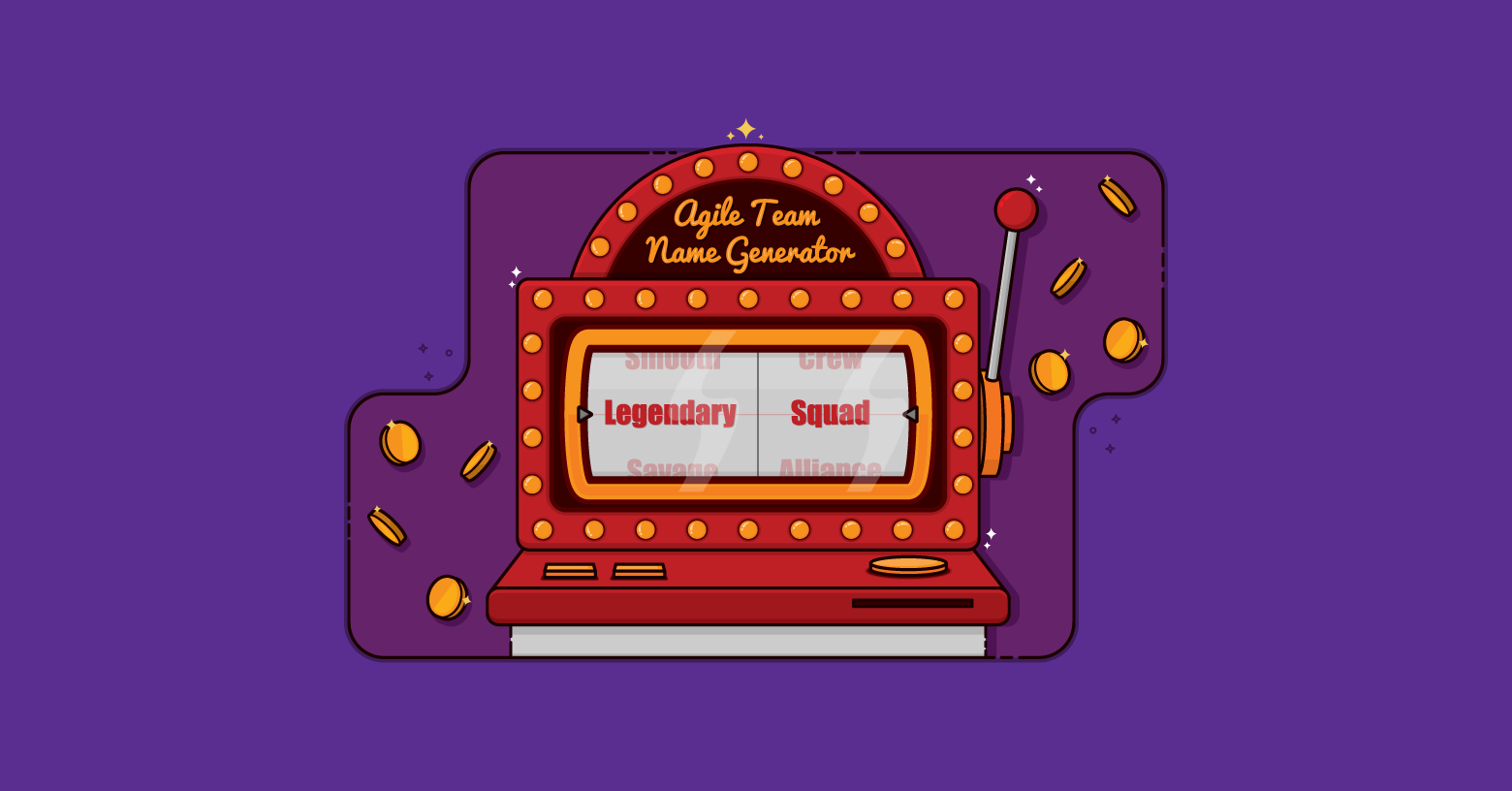 Article artwork for An Agile Team Name Generator.
