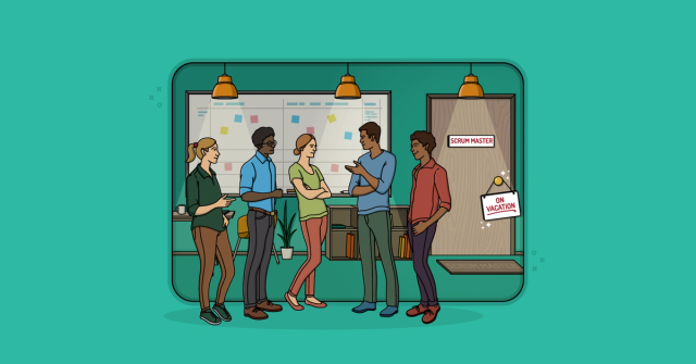 Article artwork for How To Coach Your Team to Run Daily Scrum Meetings Themselves.