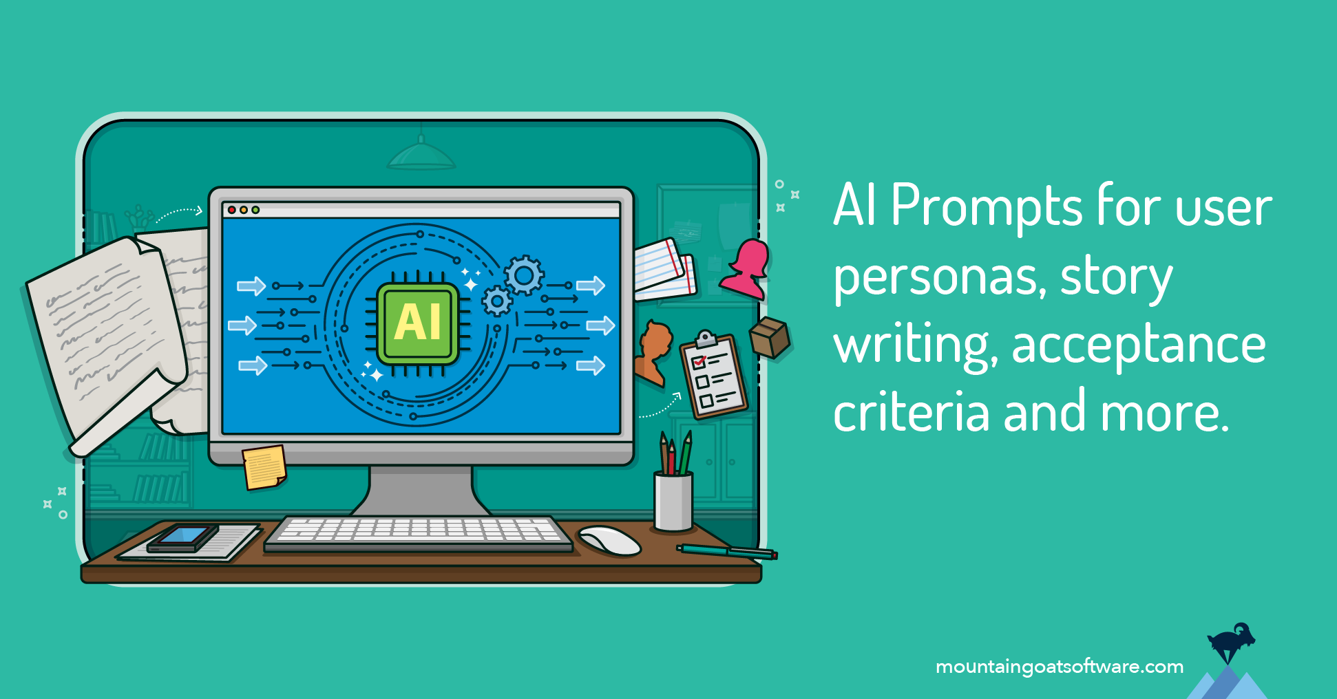 Quote card for How to Use AI for Product Discovery and Writing Better User Stories.
