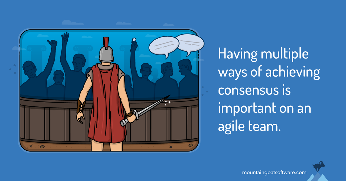 Quote card for Four Quick Ways to Gain or Assess Team Consensus.