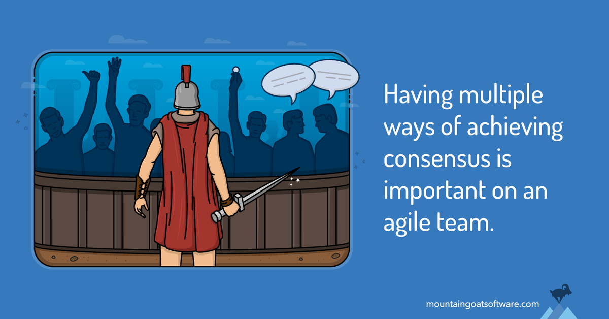Quote card for Four Quick Ways to Gain or Assess Team Consensus.