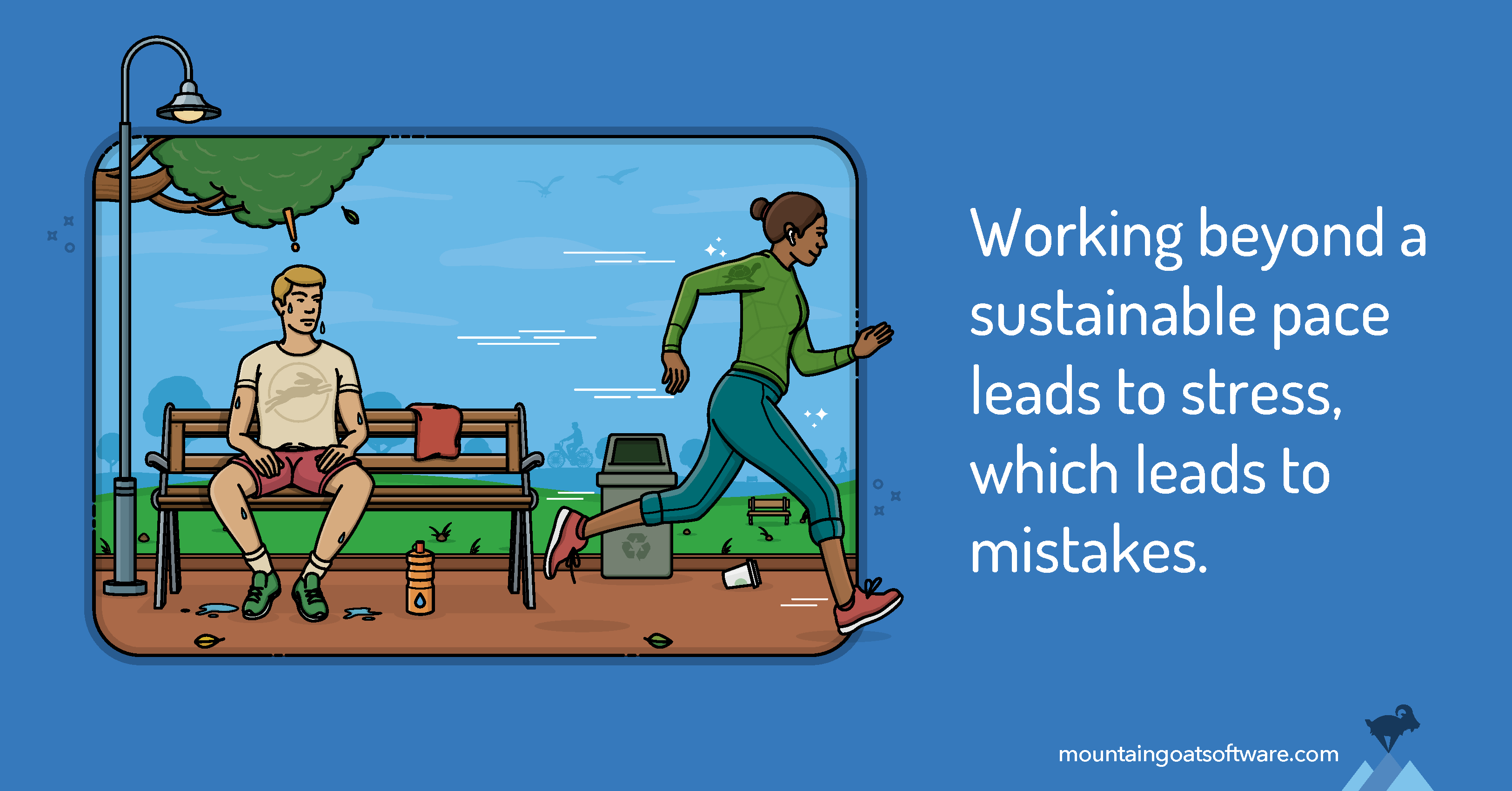 Quote card for Why Sustainable Pace Is So Important to Agile Teams.