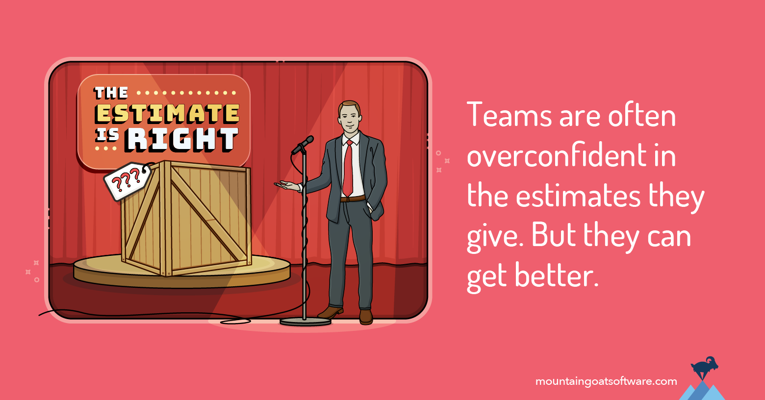 Quote card for Getting Better Estimates Is Easier Than You Think.