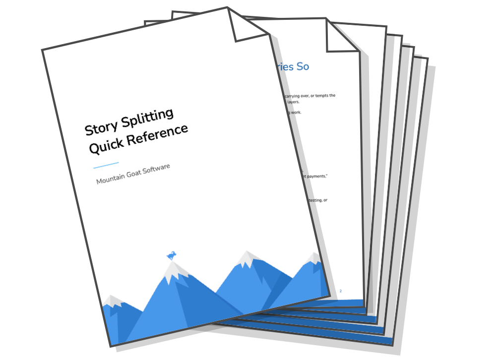 Story Splitting Quick Reference