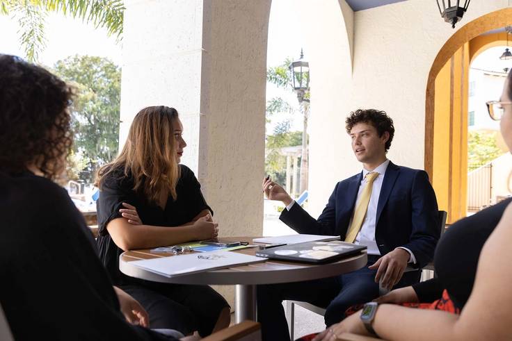 The Latin American Student Association student executive board