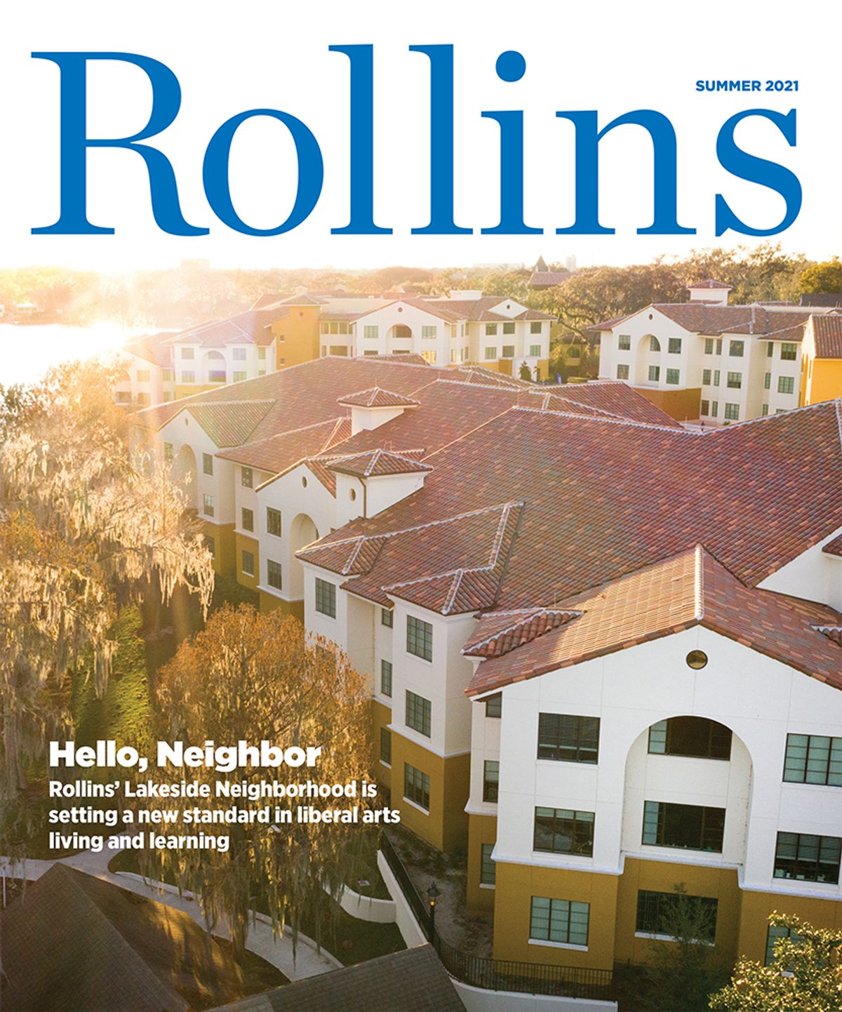 Cover of Summer 2021 Rollins magazine