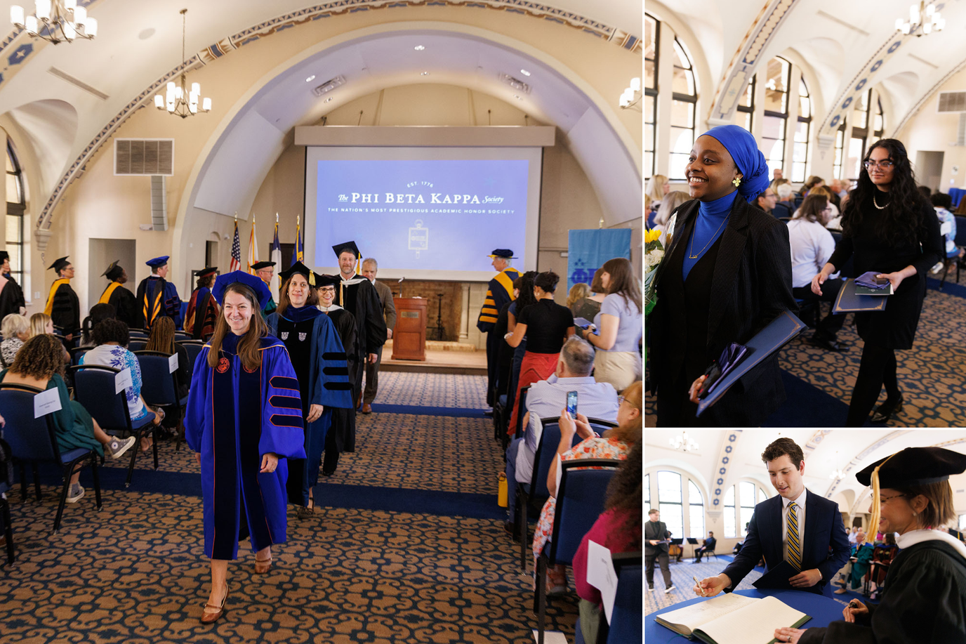 2024 Phi Beta Kappa induction ceremony at Rollins College