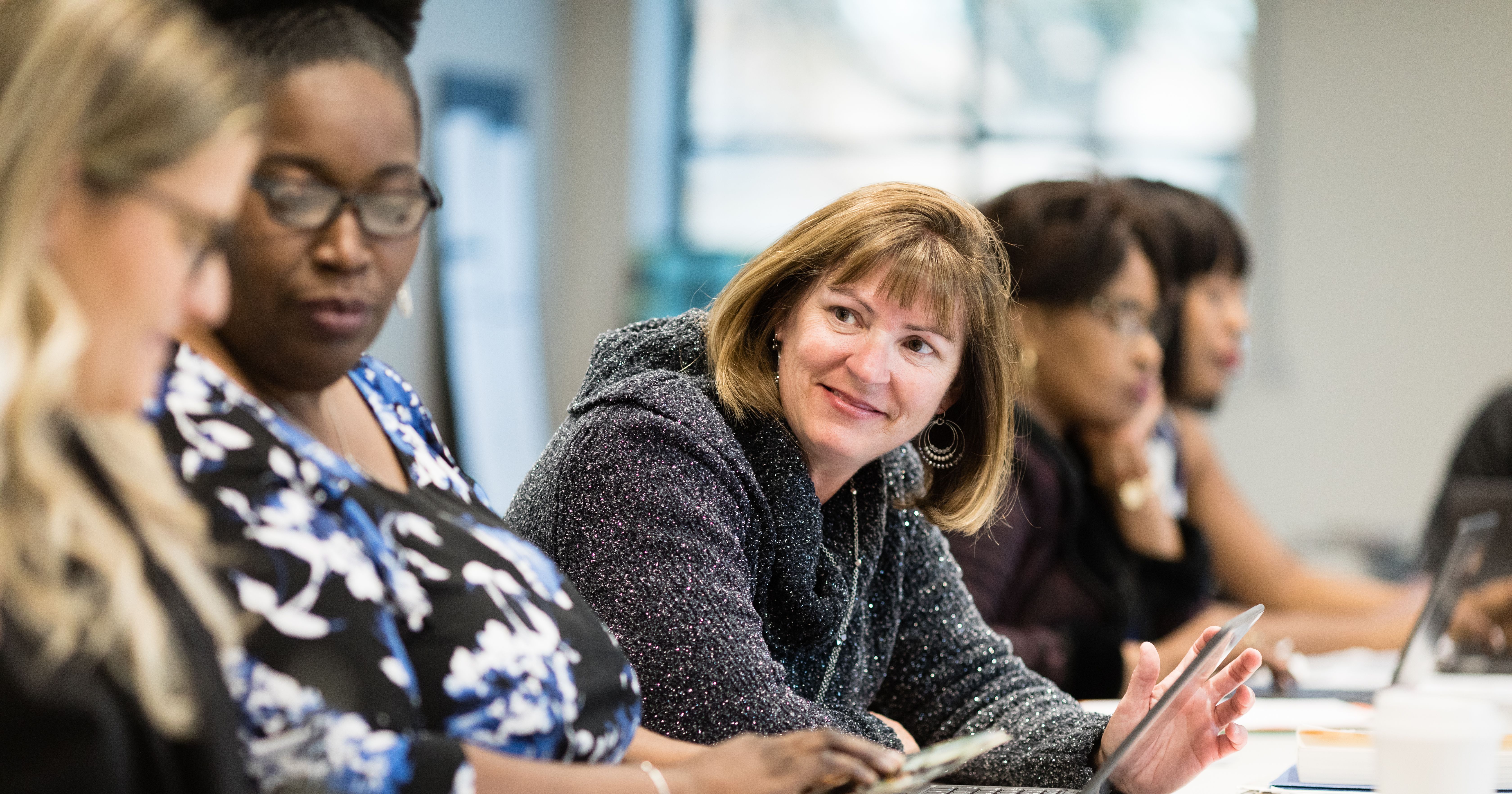 Students in a Pathways to Teaching course.