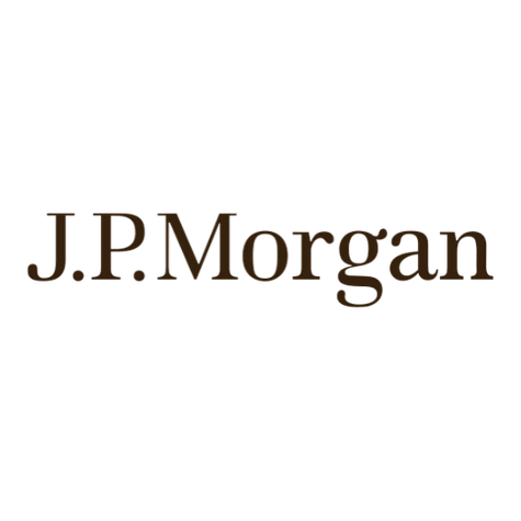 J.P. Morgan wordmark logo on a solid black background