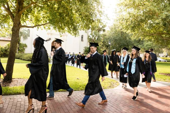 Rollins commencement ceremony