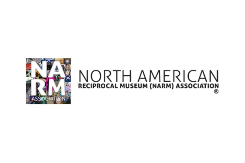 NARM logo text reads North American Reciprocal Museum (NARM) Association
