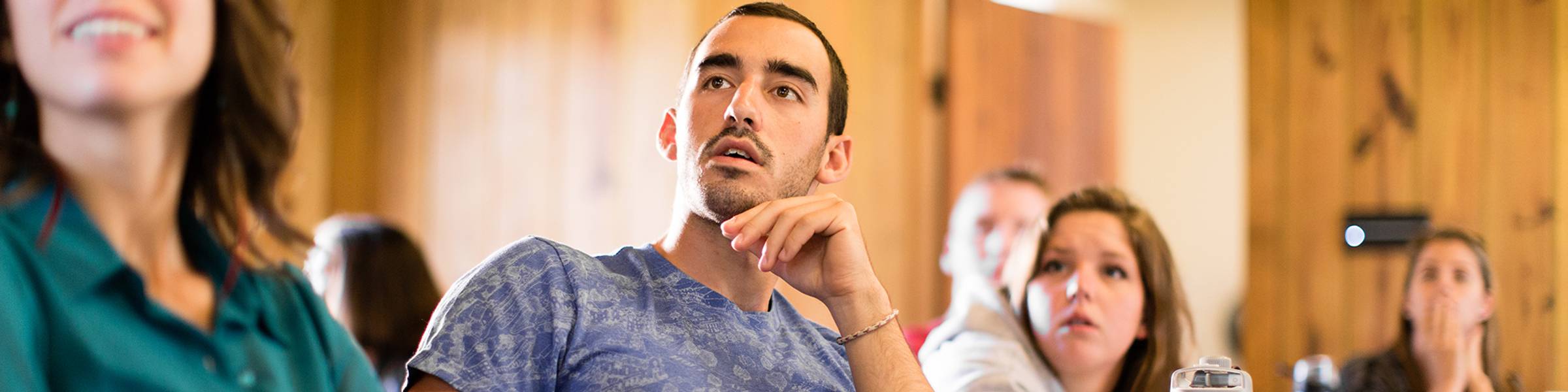 Students in a philosophy class.