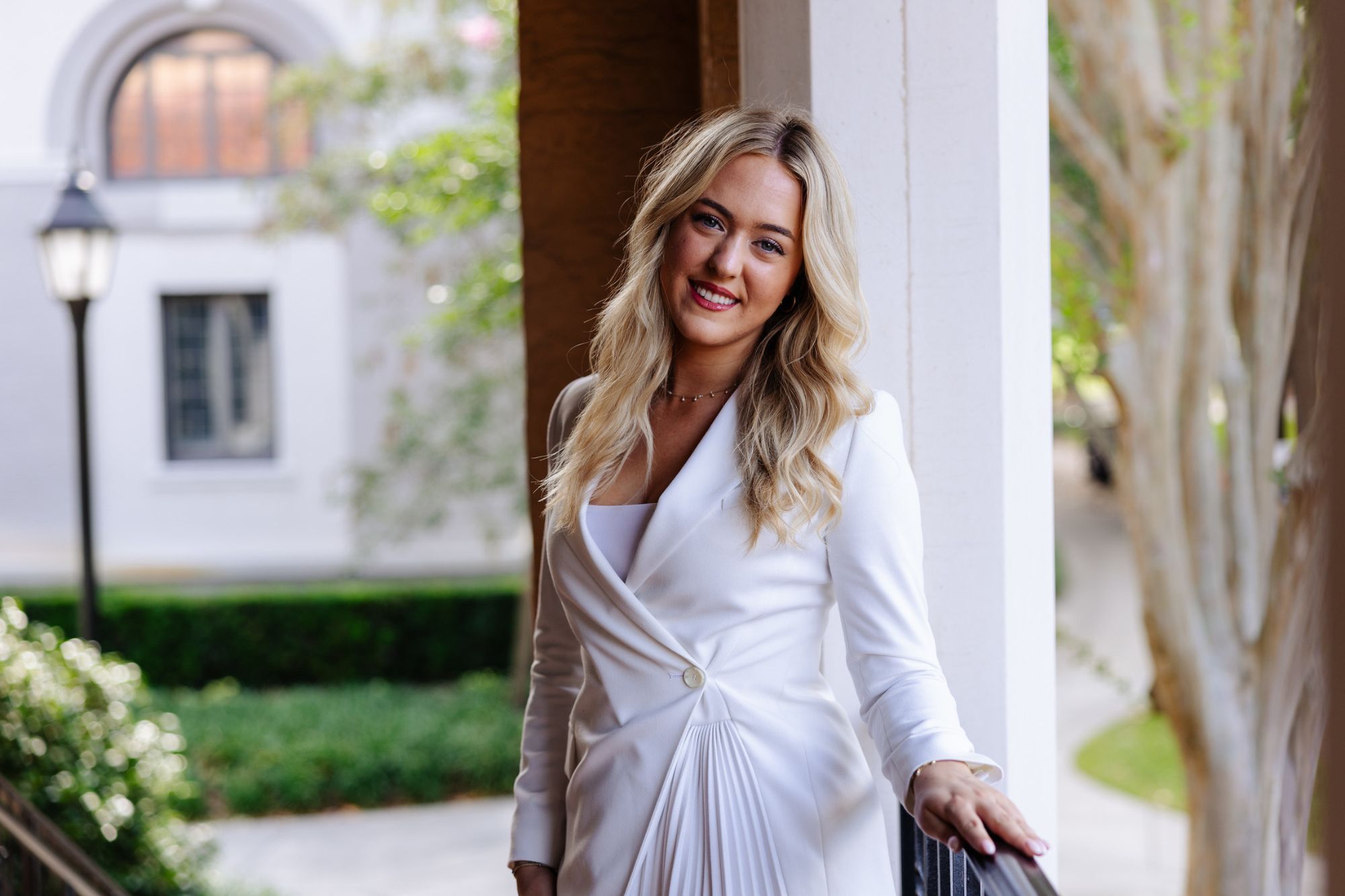 Portrait of Makenna Morrison Gary ’26 on campus