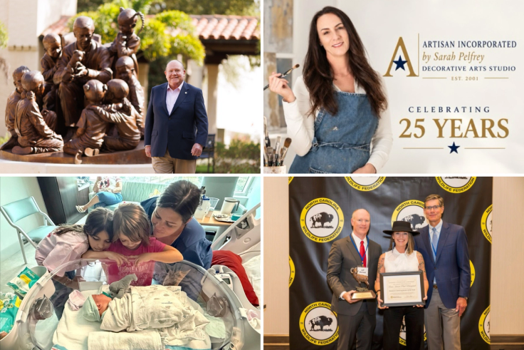 Collage of Rollins alumni.
