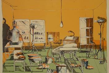 Piece in The Alfond Collection of Contemporary Art by Andrew Robert Parker, Lithograph