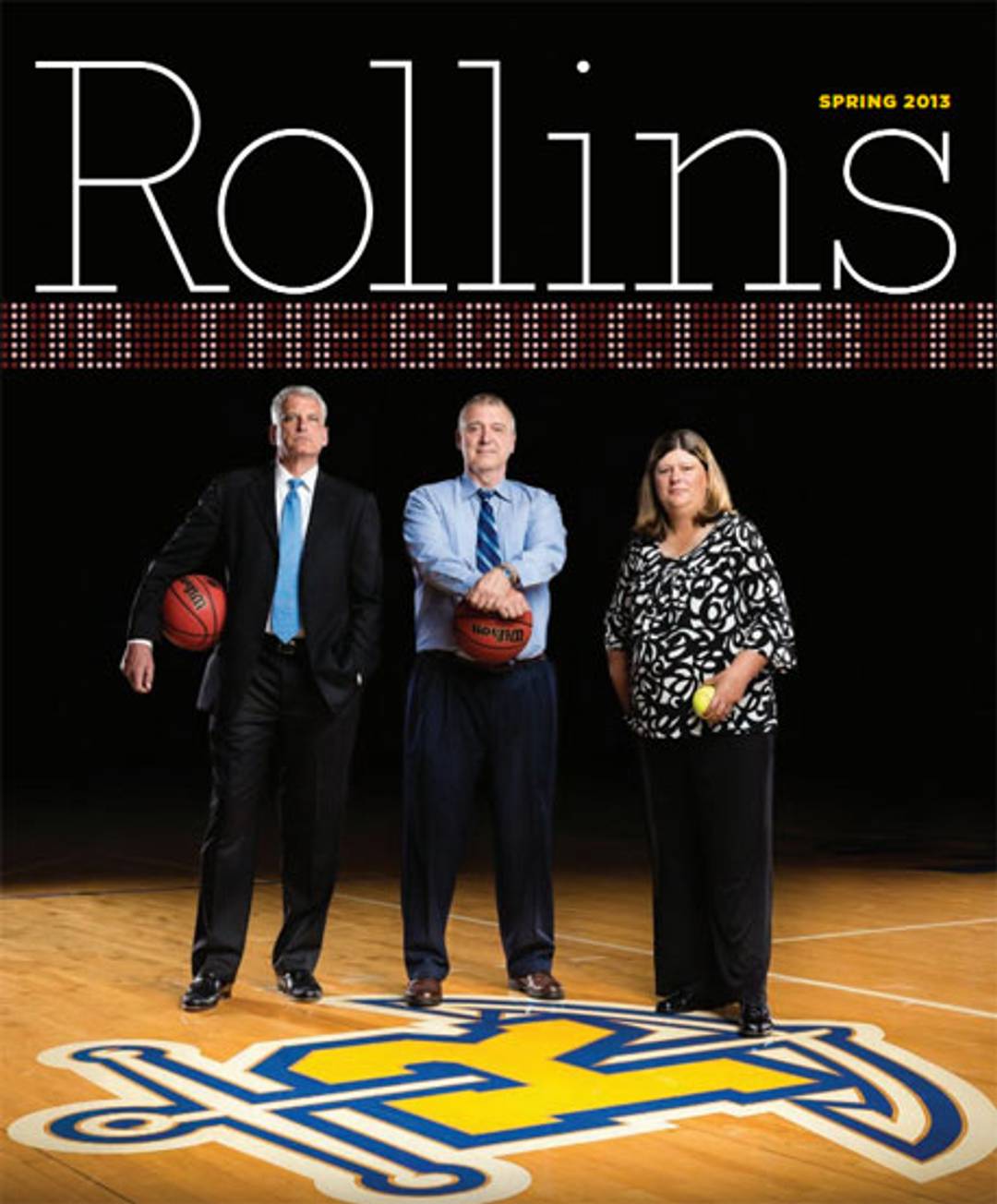 Cover of Spring 2013 Rollins magazine