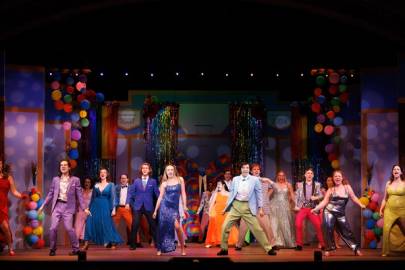 Final dance number of The Prom at the Annie Russell Theatre