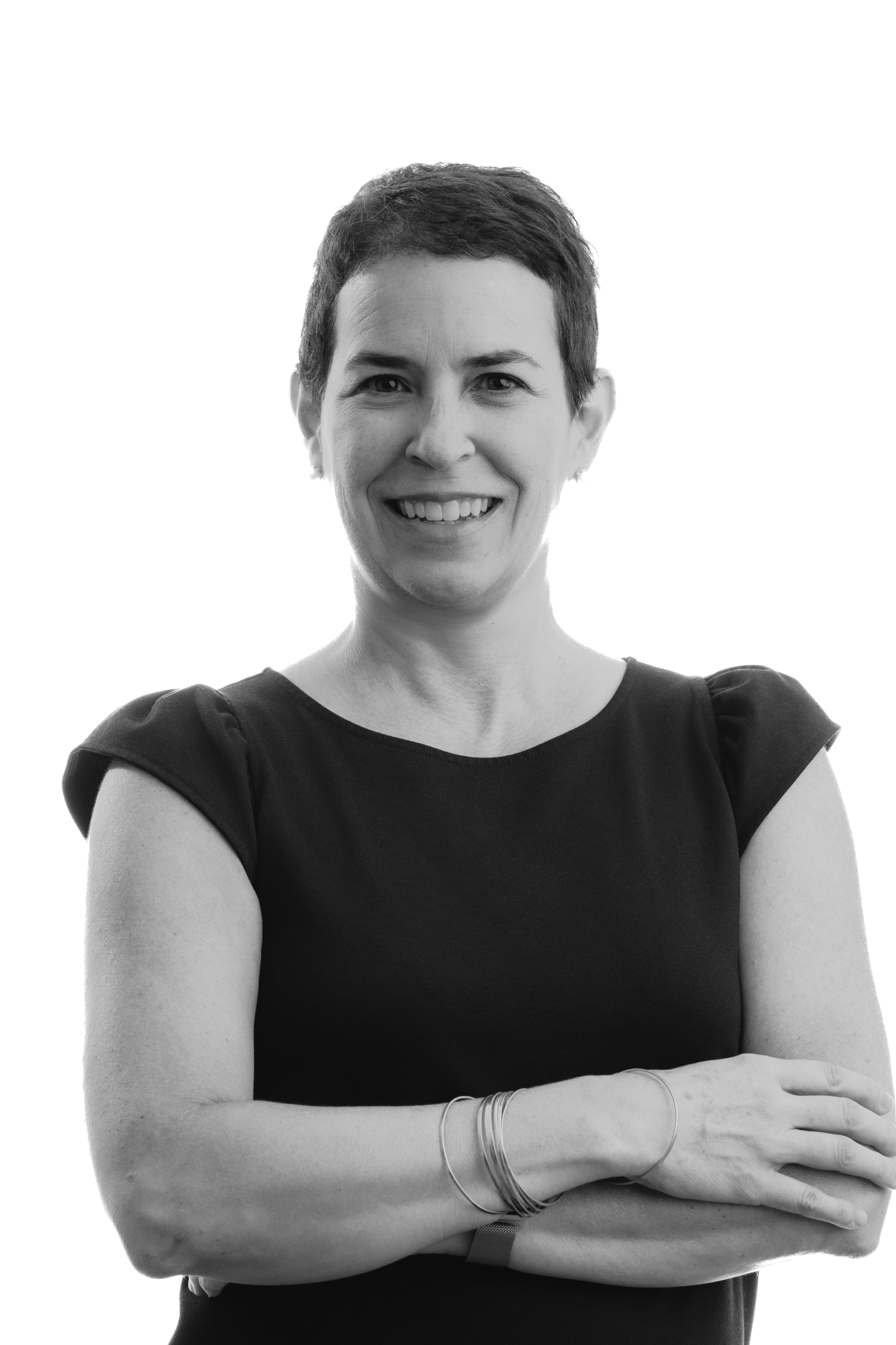 Black and White headshot of Andria Silva