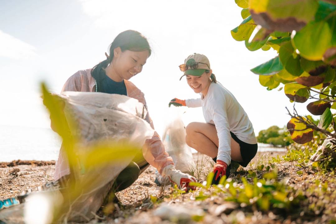 Rollins students on a immersion trip to the Everglades and Biscayne Bay. 