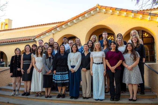2026 Phi Beta Kappa induction class at Rollins College