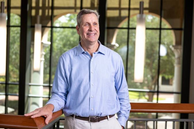 Eric Marshall on Rollins College campus