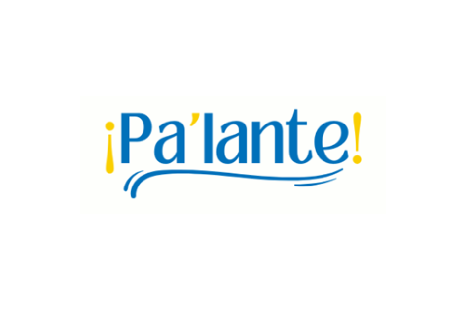 Logo for the Rollins College employee resource group ¡Pa'lante! 