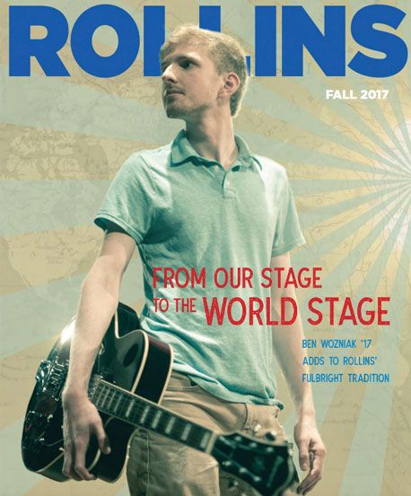 Cover of Fall 2017 Rollins magazine