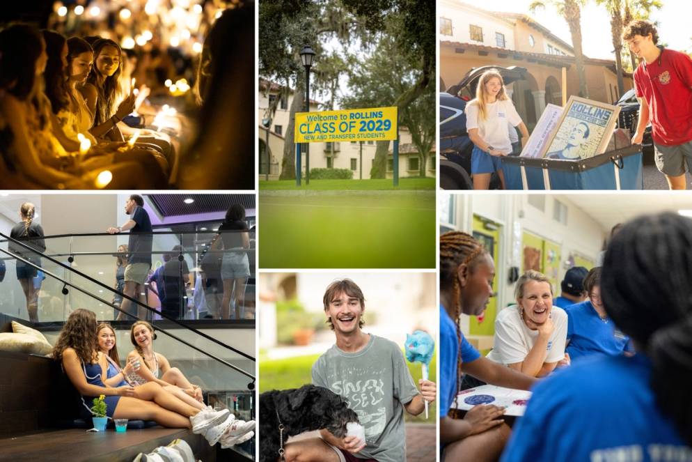 Students enjoying Welcome Week 2025