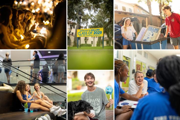 Students enjoying Welcome Week 2025