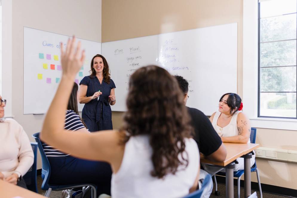 Master of Clinical Mental Health Counseling program classroom