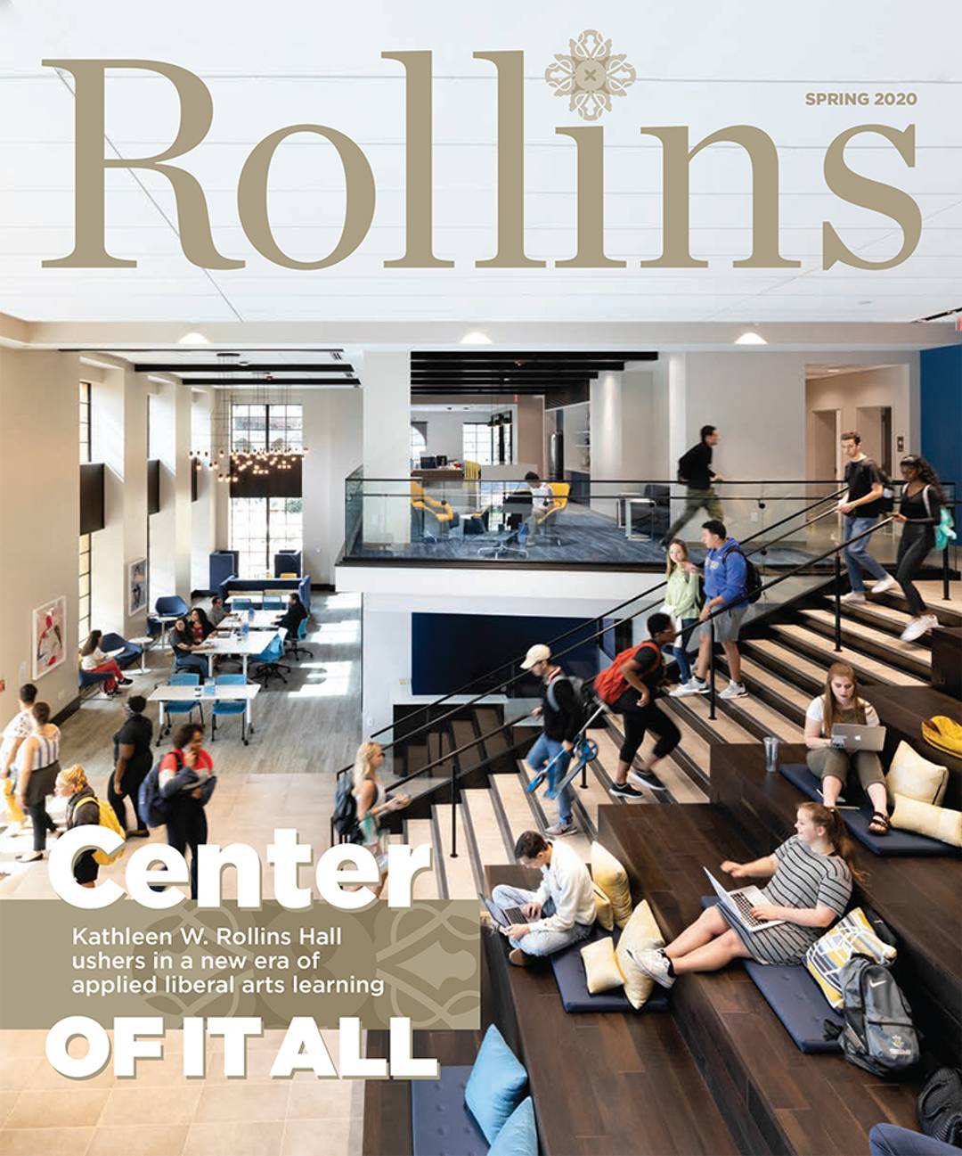 Cover of Spring 2020 Rollins magazine