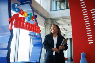 Tiffany Jones at Google in Atlanta