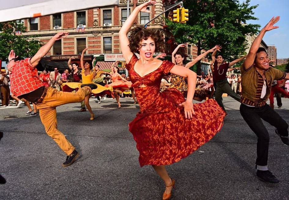 Rollins alumni dances in West Side Story, the movie.