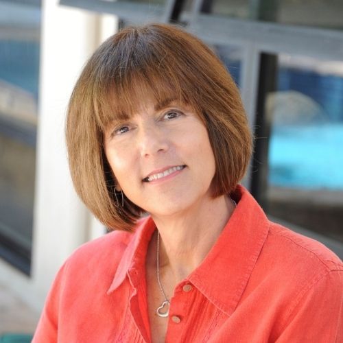 Self portrait of Janis Hirsch