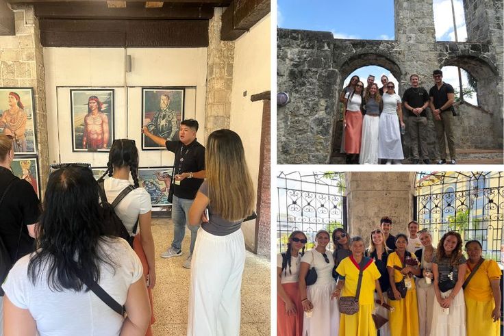 Dorian Cabalo ‘26 in the Philippines on field study