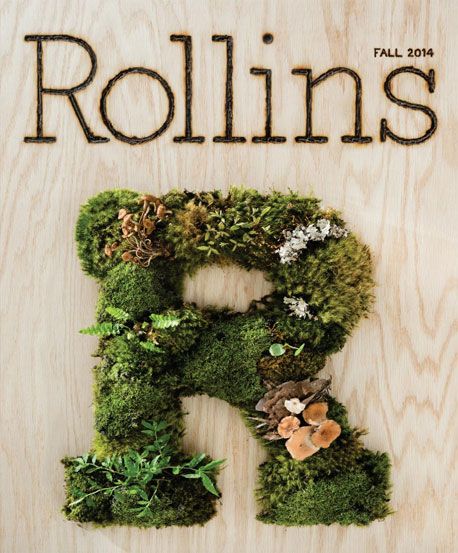 Cover of Fall 2014 Rollins magazine