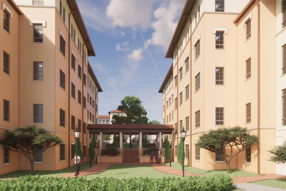 Exterior rendering of East End Neighborhood